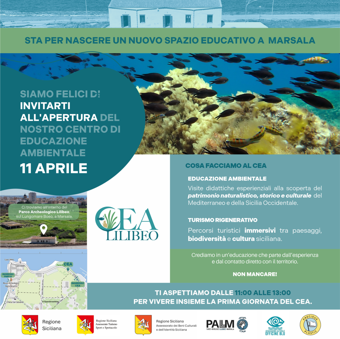 Marsala: al Parco archeologico nasce il Centro di Educazione Ambientale “CEA Lilibeo”