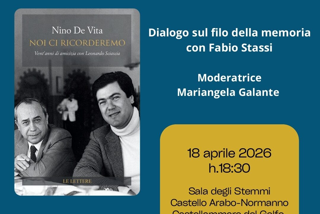 Castellammare: De Vita e Stassi dialogano su Leonardo Sciascia