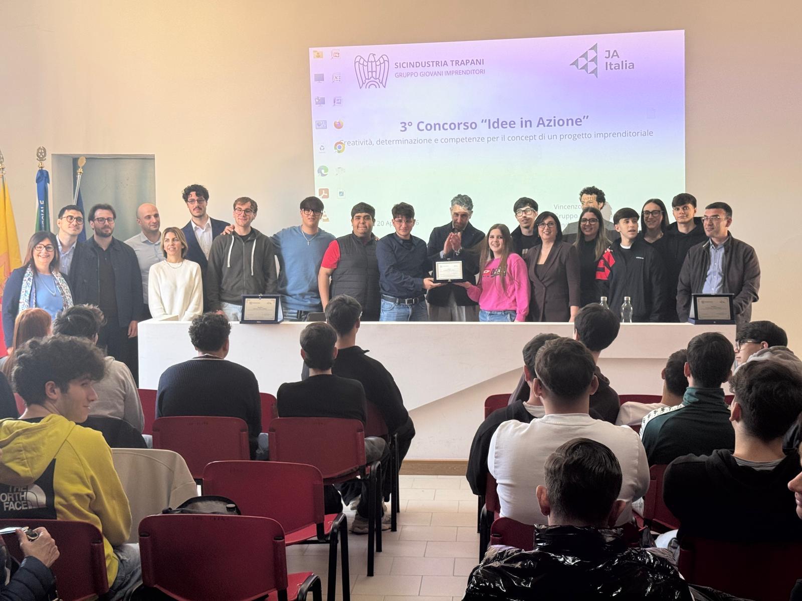 “Idee in Azione”: per Sicindustria Trapani in finale gli studenti dell’Itet di Marsala