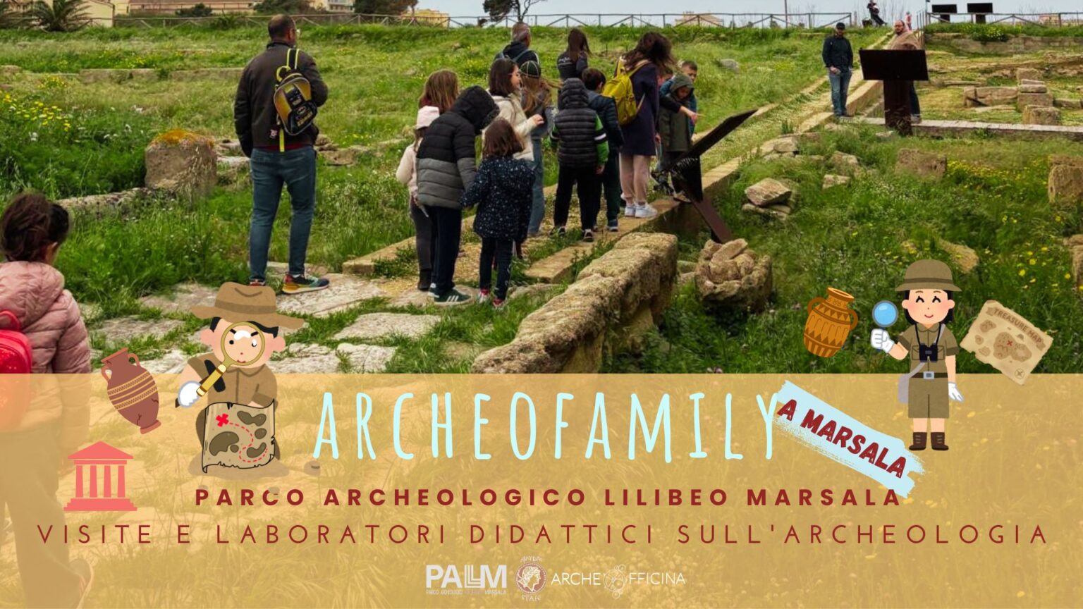 Al Parco Lilibeo la prima “Caccia al Tesoro Archeologica” il 26 aprile