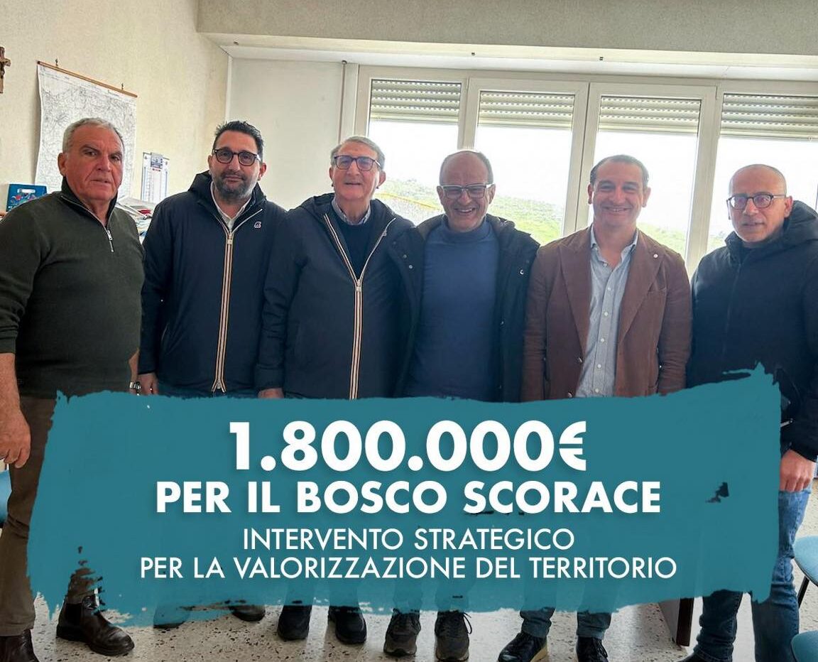 Consegnati i lavori per il rilancio del Bosco Scorace per 1,8 milioni di euro