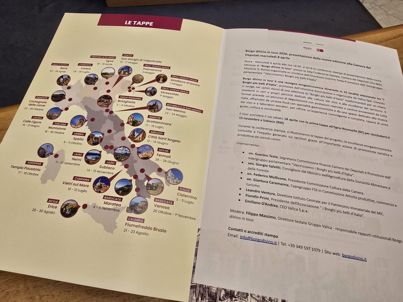 Erice ospiterà una tappa di “Borgo diVino in Tour 2026”