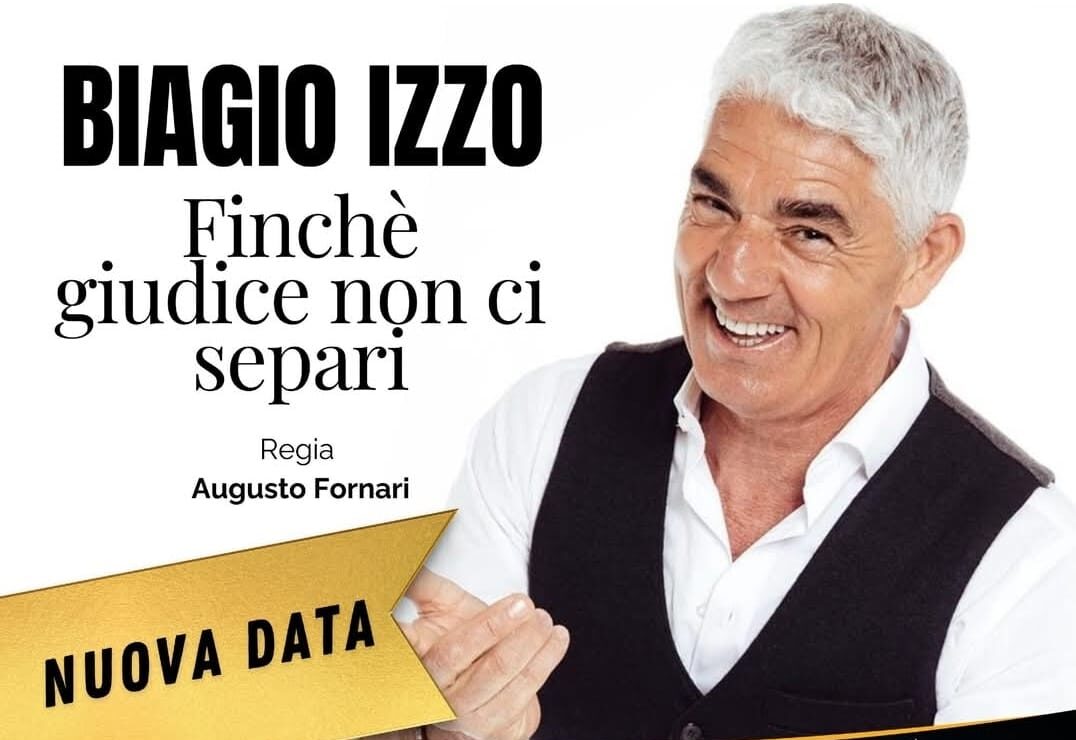 Marsala: lo spettacolo rinviato di Biagio Izzo torna ma ad ottobre