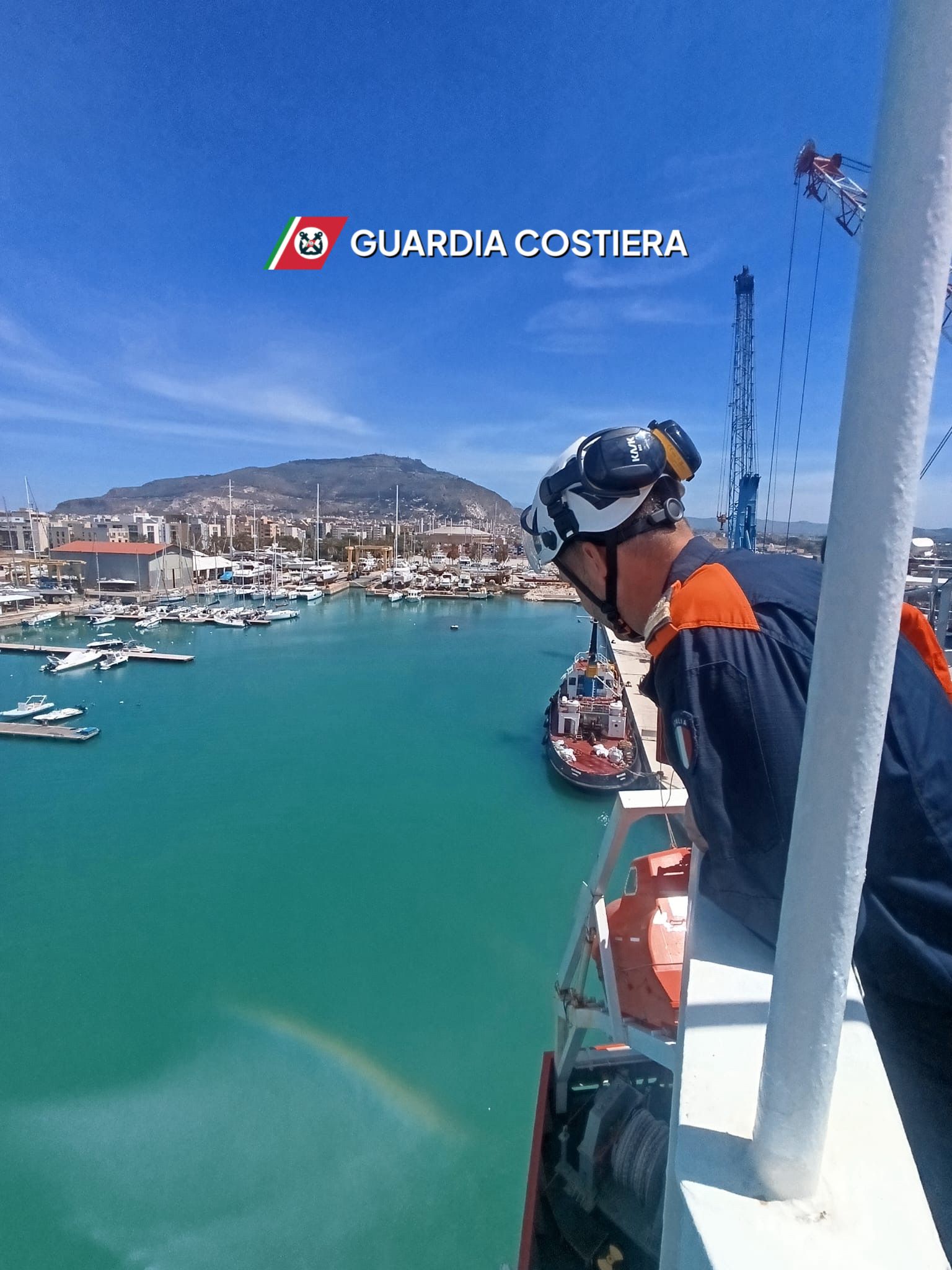 Nave fermata dalla Guardia Costiera di Trapani per inefficienza antincendio e avarie