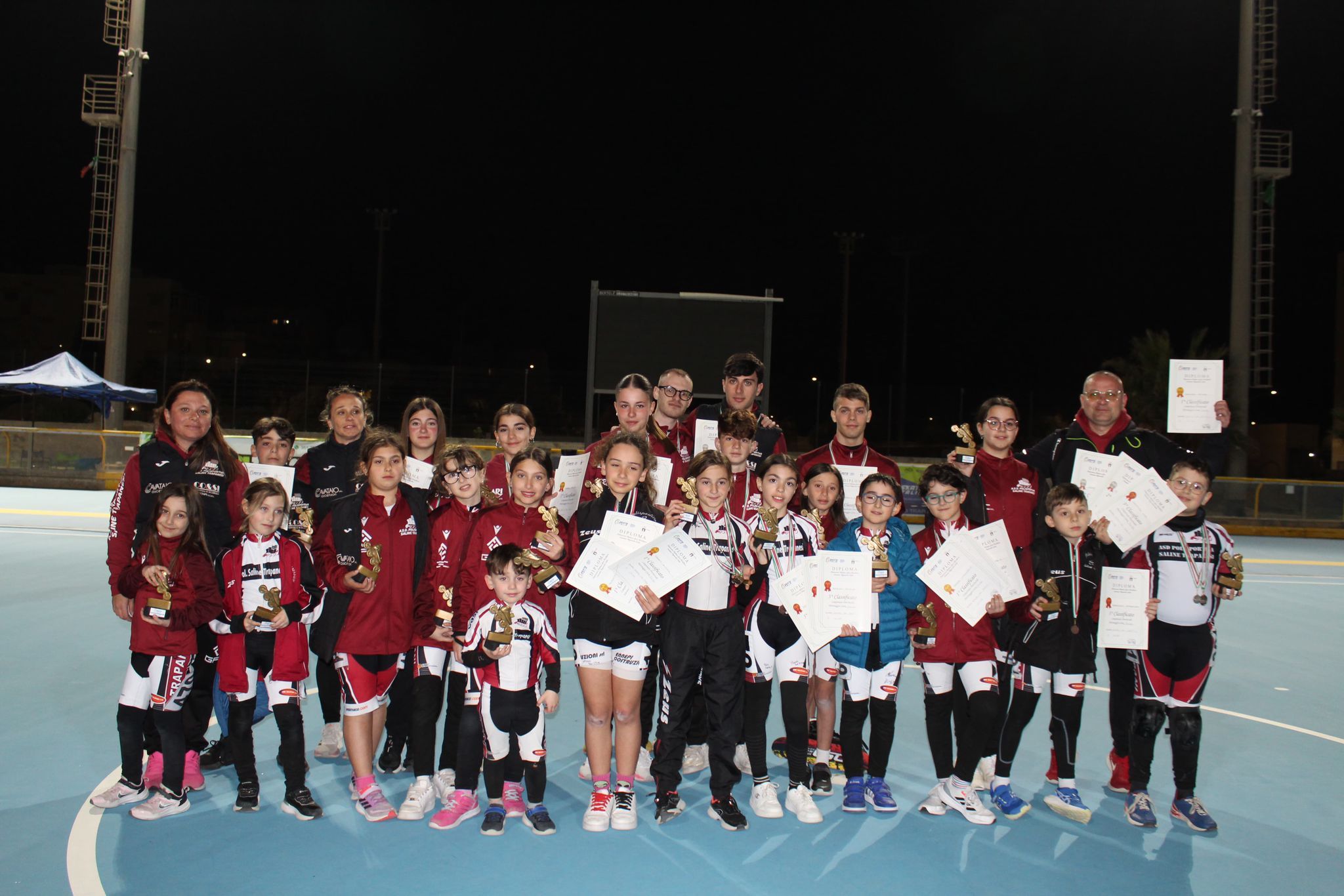 Campionati Regionali Pattinaggio Corsa su Pista: ottimi risultati per gli atleti trapanesi