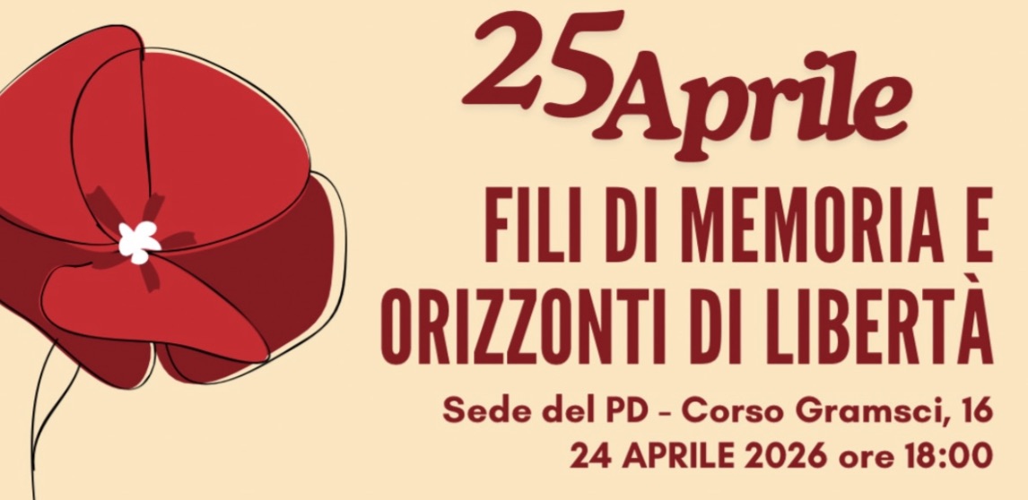 “Fili di Memoria”, il PD di Marsala celebra il 25 Aprile