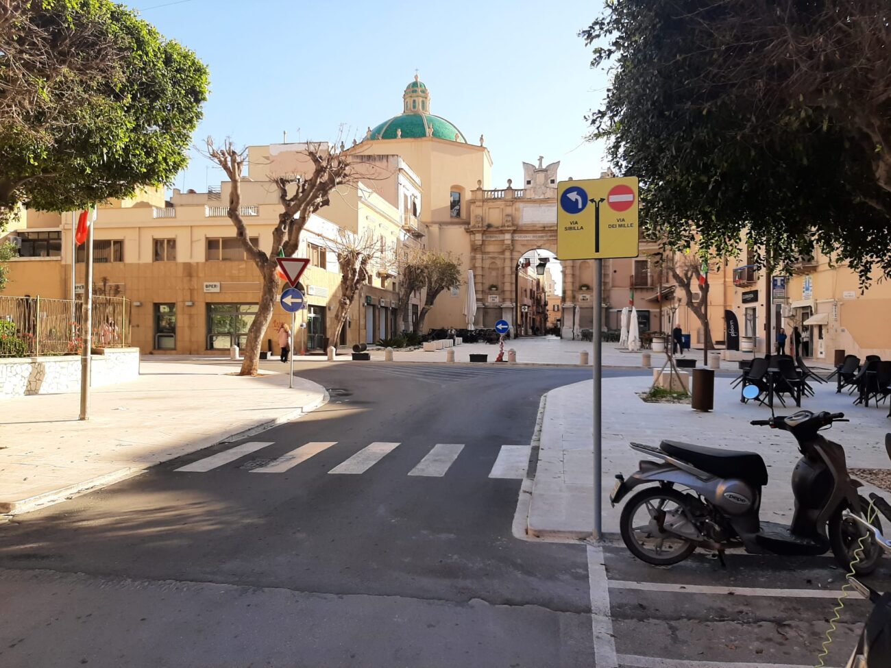 Marsala: cambia la viabilità attorno a Piazza Mameli, ma è caos tra gli automobilisti
