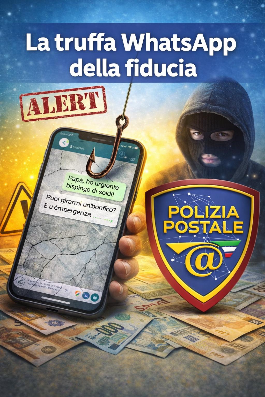 La truffa corre su WhatsApp e fa leva sul tuo senso di fiducia!