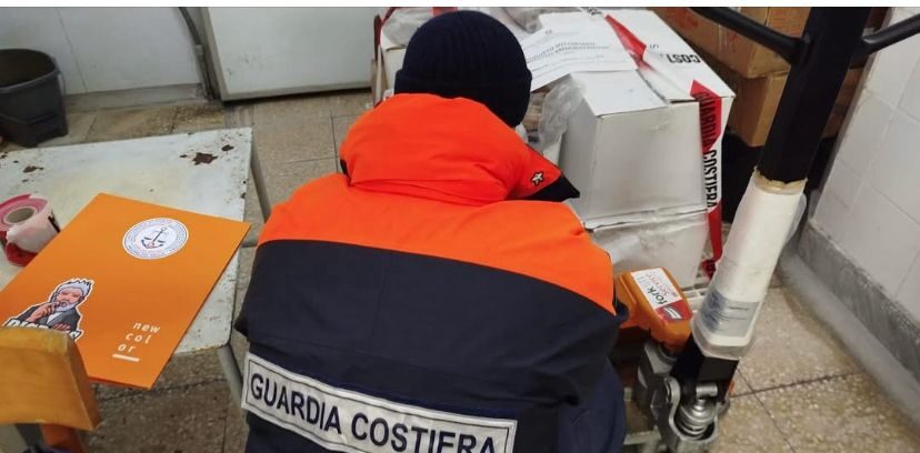 Mazara, sequestrati 160 kg di prodotti ittici non tracciati