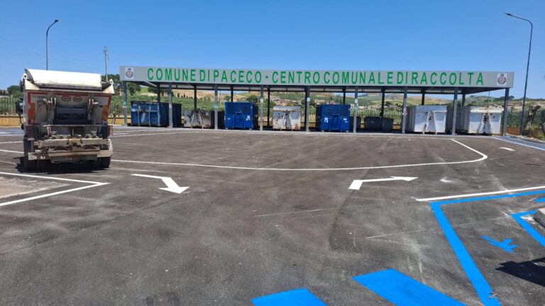 Aperto il CCR di Dattilo: Paceco torna a gestire i suoi rifiuti