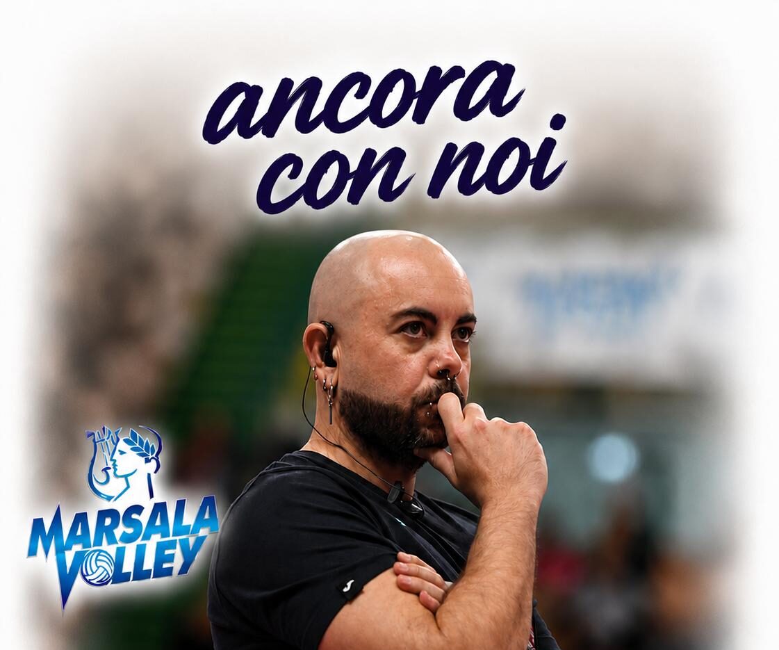 Il Marsala Volley conferma Coach Lucio Tomasella