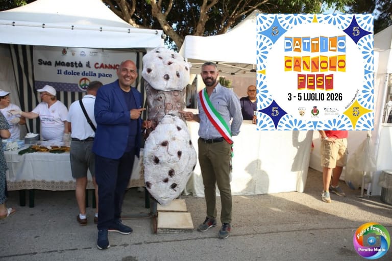 Dattilo Cannolo Fest, ufficializzate le date della quinta edizione dal 3 al 5 luglio