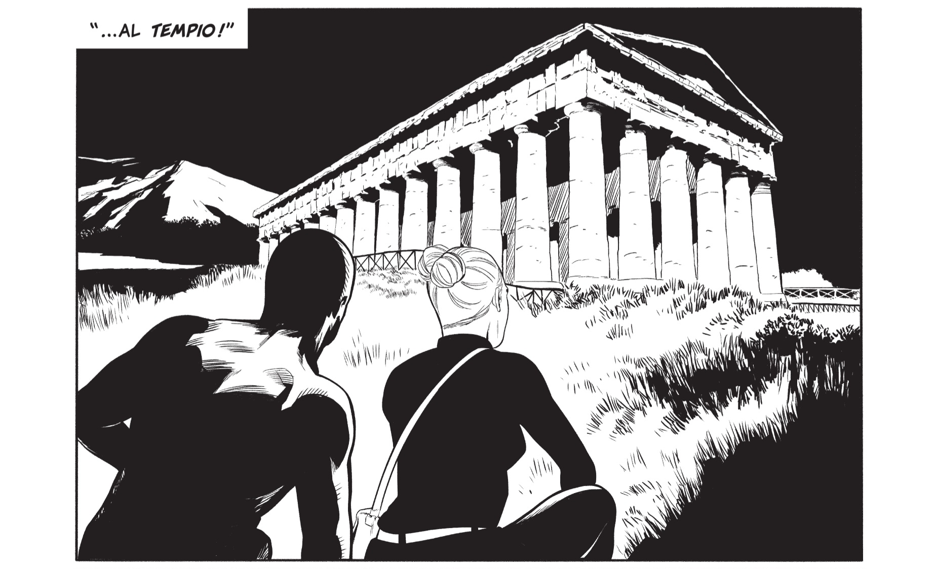Diabolik sbarca in Sicilia e ruba una preziosa maschera a Segesta…