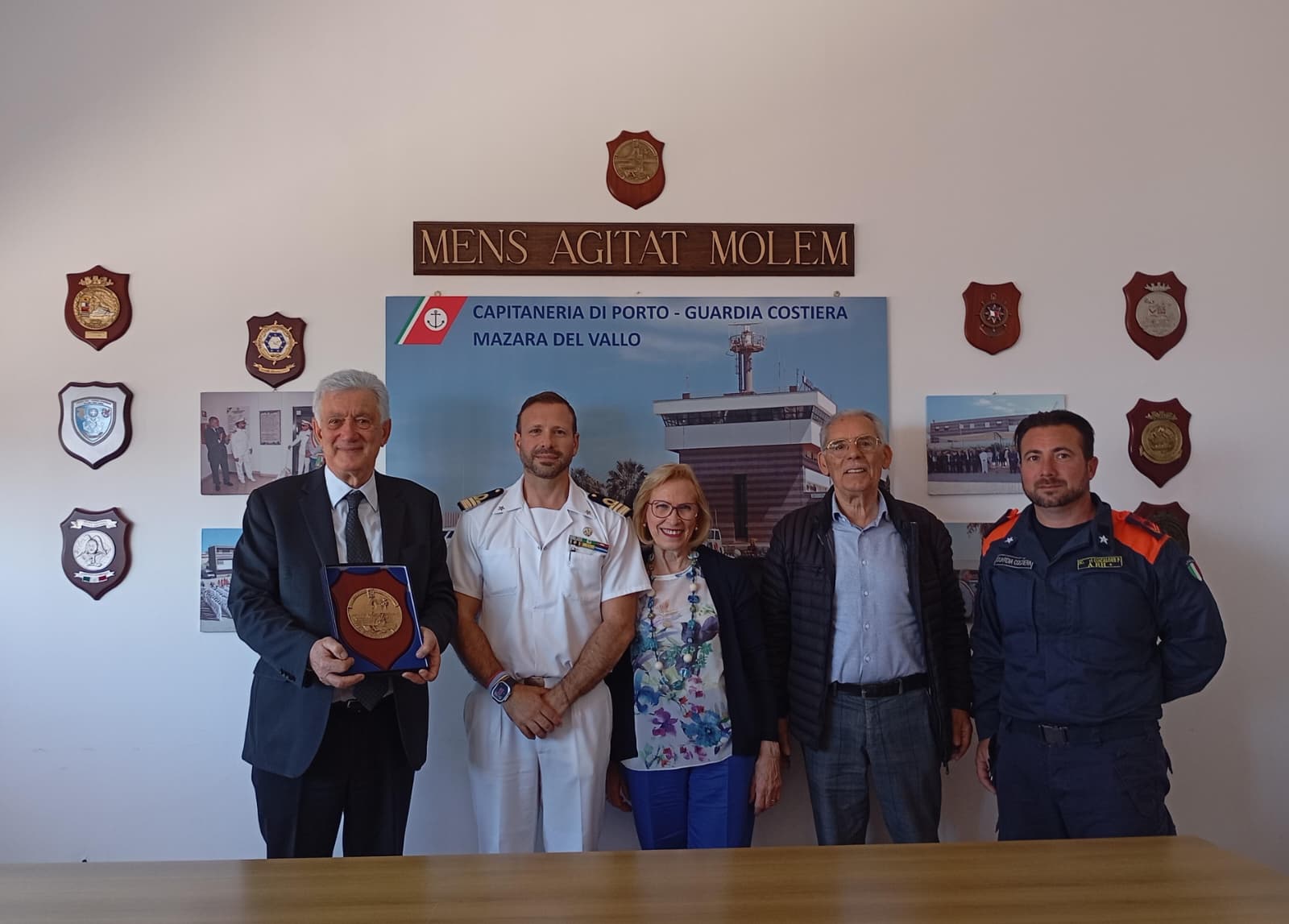 Ricerca Leucemie, la Capitaneria di Porto di Mazara incontra il presidente dell’AIL