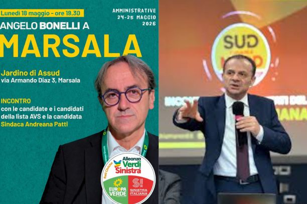 Elezioni, a Marsala arrivano Angelo Bonelli e Cateno De Luca