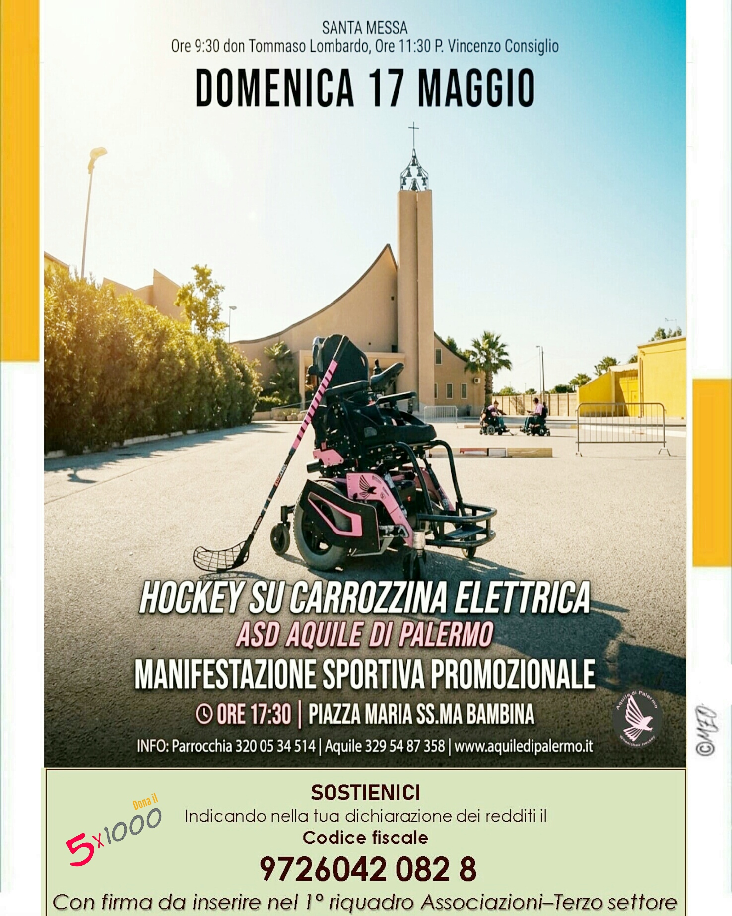 Marsala, prevista una manifestazione di hockey su carrozzina