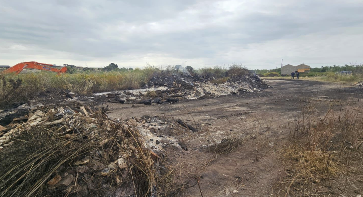 Discarica e roghi tossici: sequestrati e una denuncia a Misiliscemi
