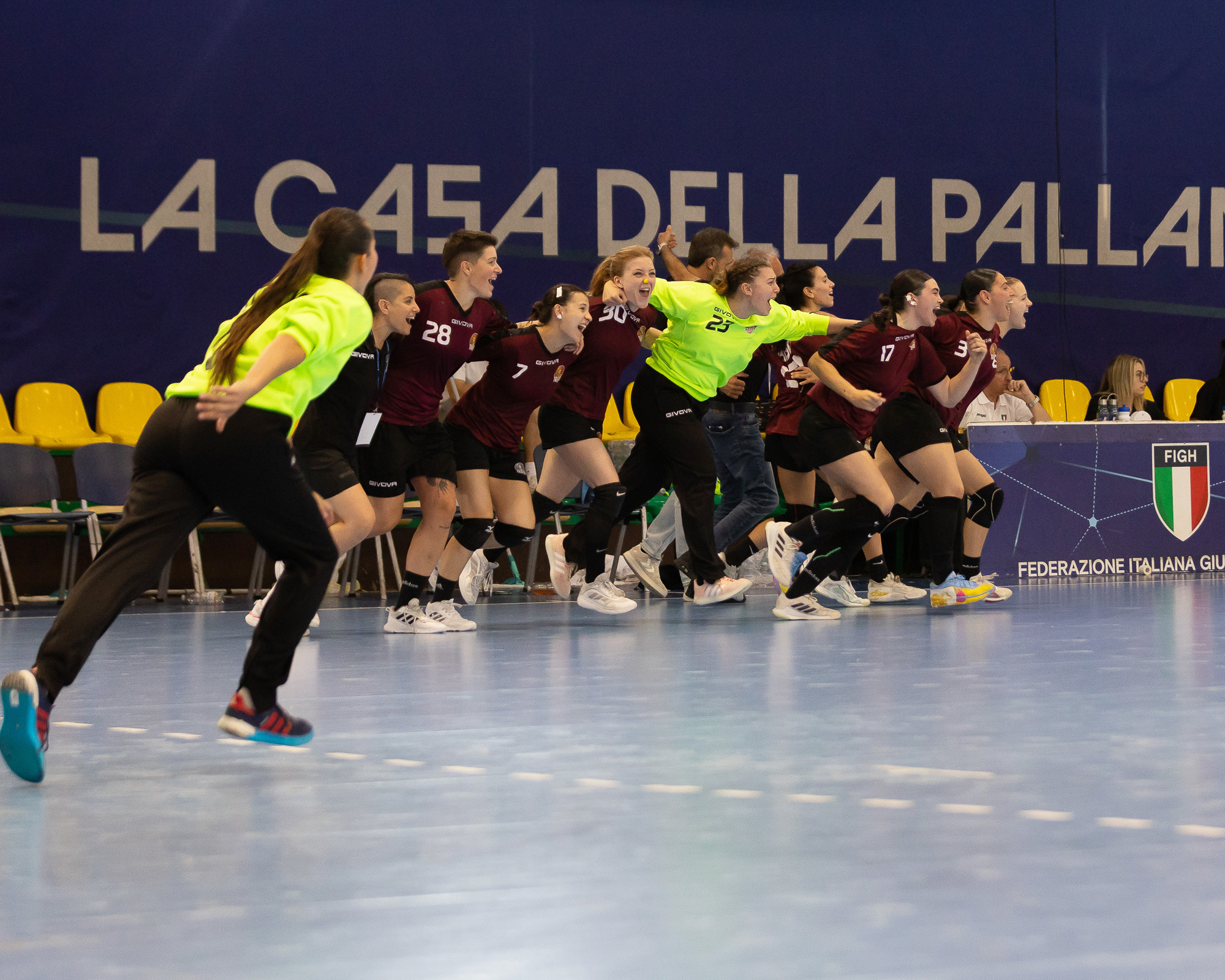 La Handball Trapani centra la promozione in A1. A Chieti i granata battono Nuoro e completano l’impresa