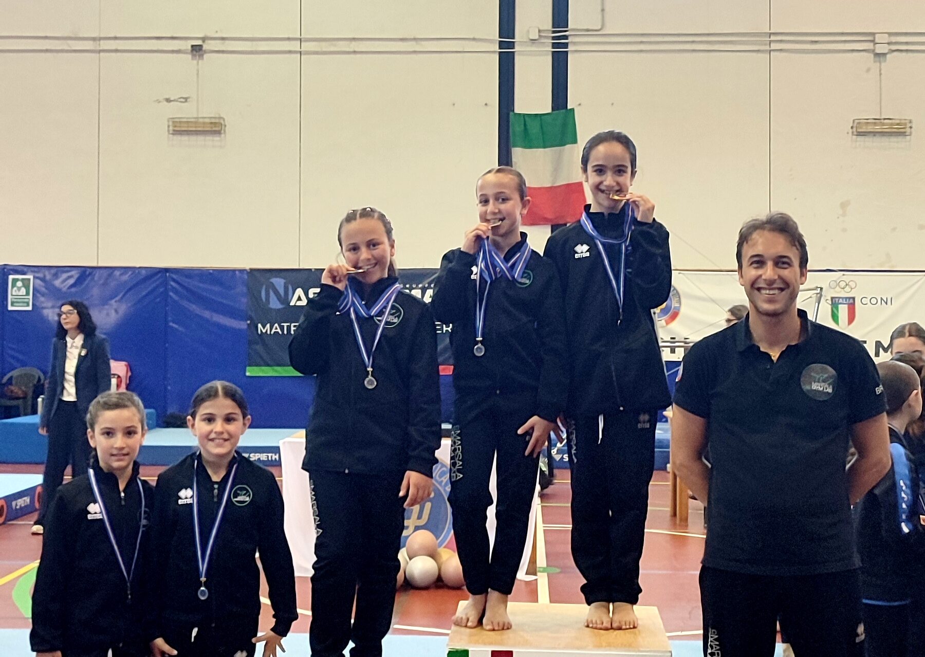 Campionato Silver: podi e prime esperienze per la Marsala Gym