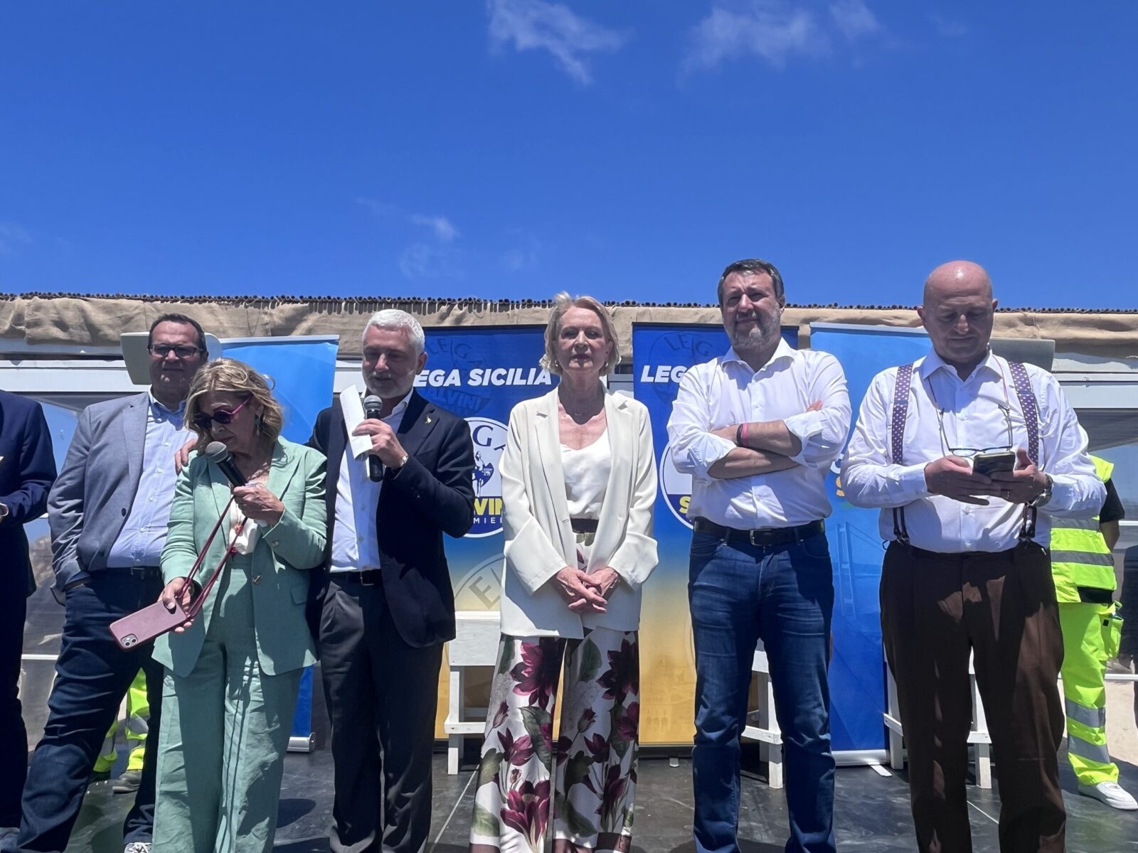 Marsala accoglie Matteo Salvini: Porto, infrastrutture, Ponte, immigrazione al centro. VIDEO