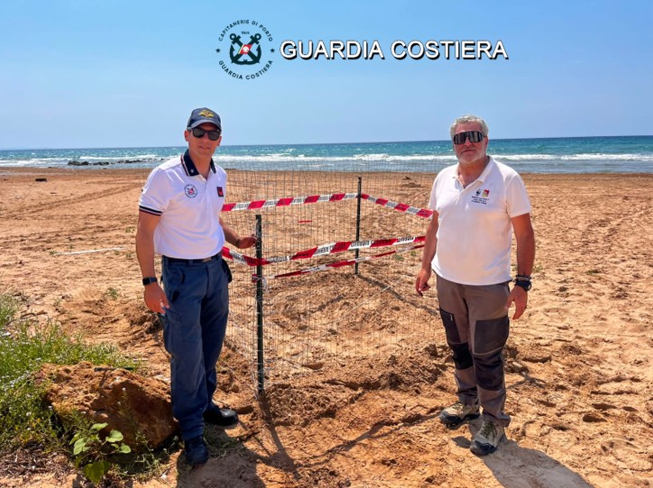 Prime nidificazioni di tartarughe a Tre Fontane: Capitaneria e WWF avviano le misure di tutela 
