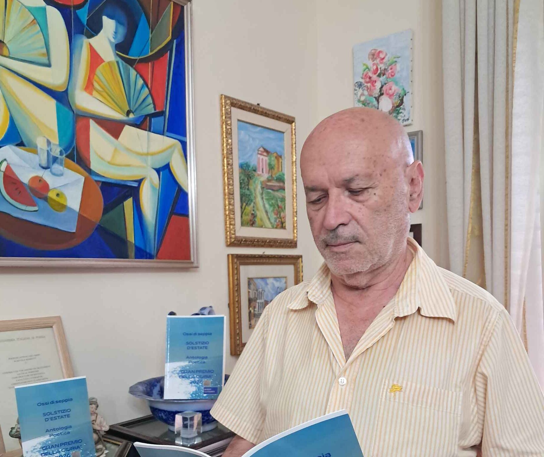 Al poeta marsalese Giovanni Teresi il Gran Premio della Giuria “Ossi di Seppia” 2026