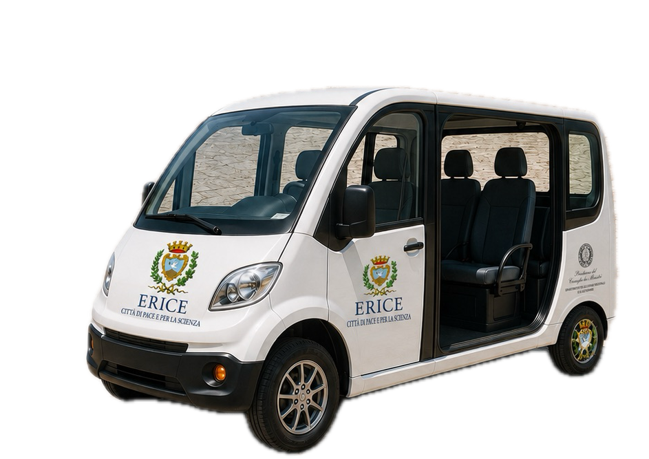 Erice, per la mobilità nel centro storico acquistata una navetta da 6 posti