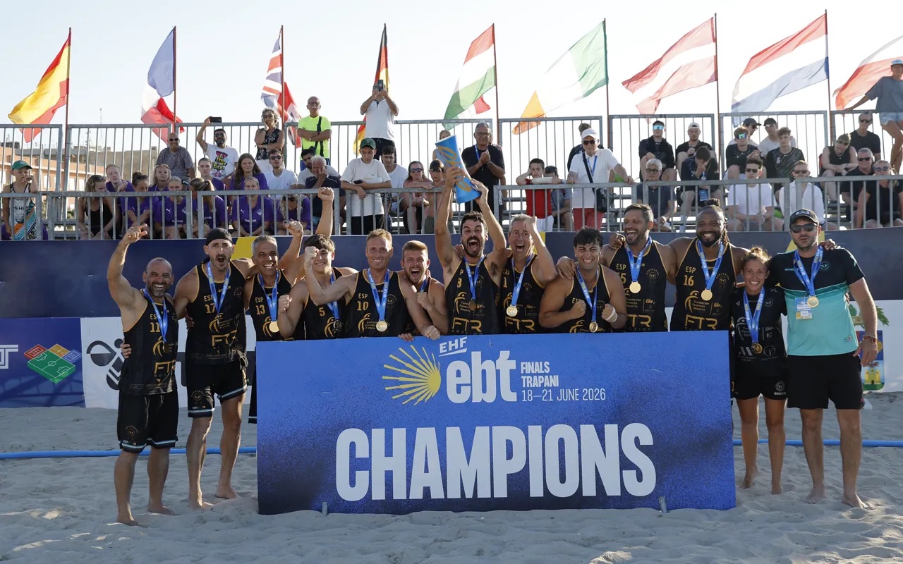 A Trapani Malaga vince le EBT Finals 2026 di beach handball