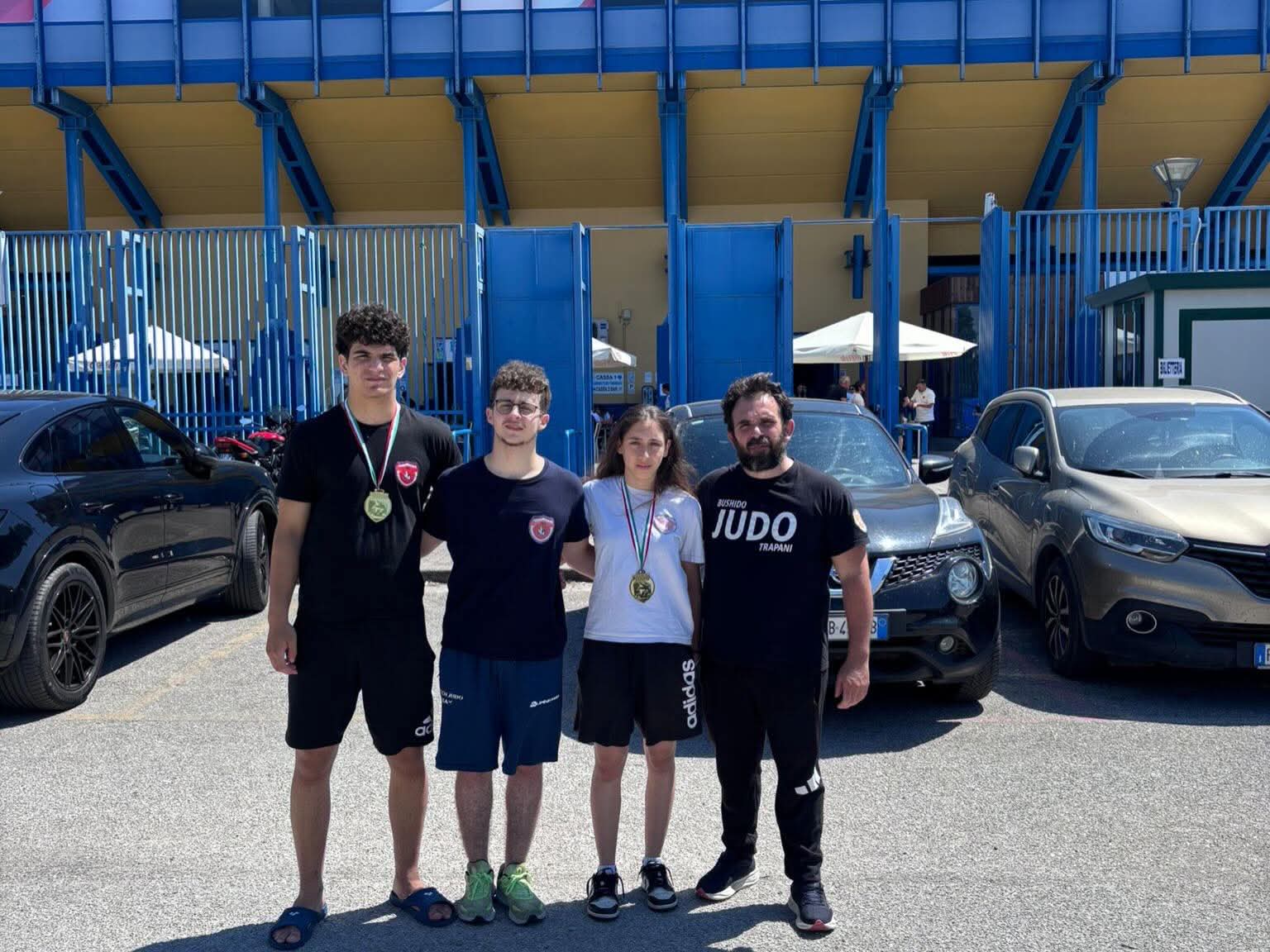 Buschido judo Trapani vince due medaglie d’oro al trofeo Italia – Campania
