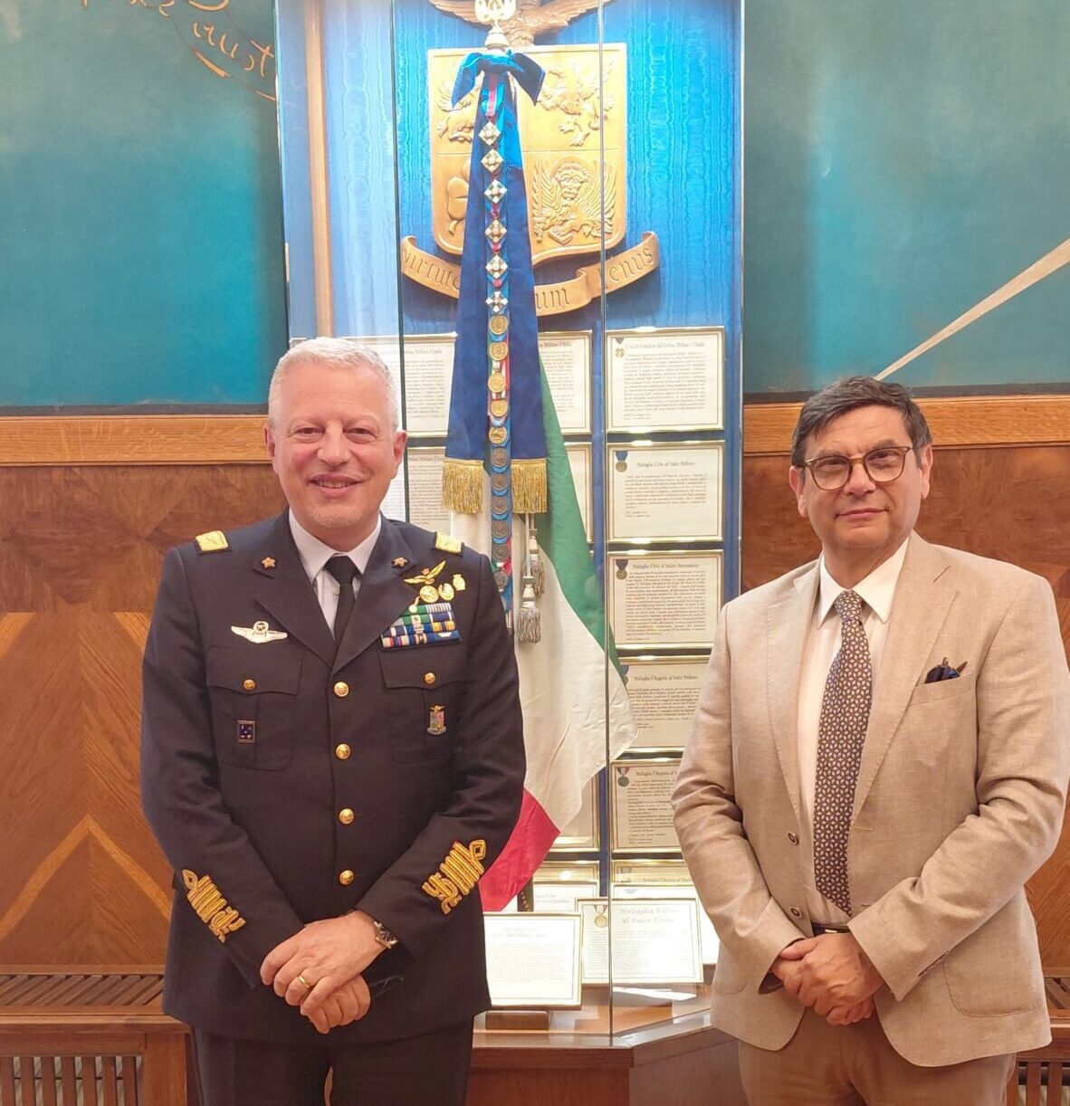 Birgi, i vertici Airgest a Roma ricevuti dal Capo di Stato Maggiore dell’Aeronautica