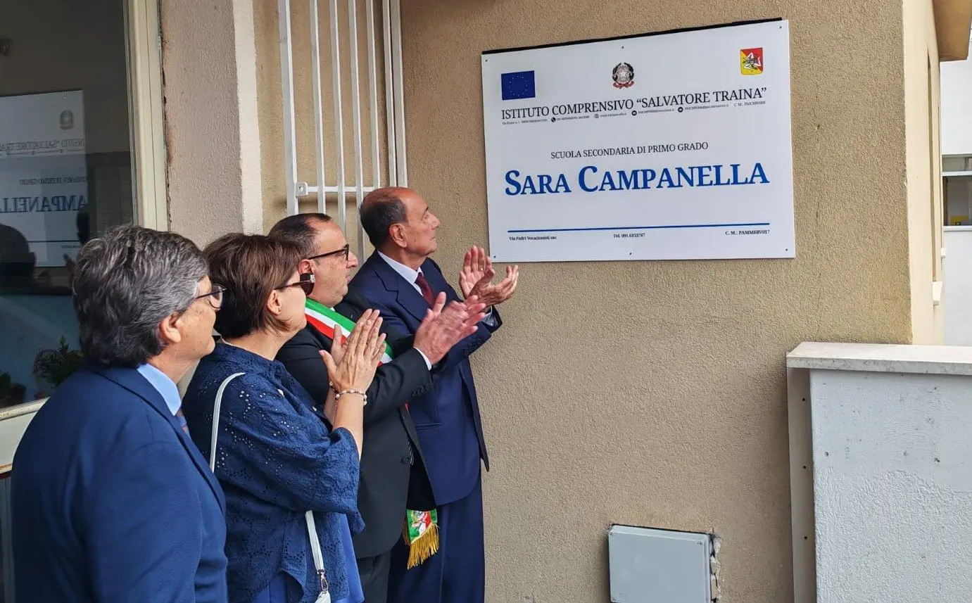 Intitolata nel Palermitano una scuola a Sara Campanella, Schifani “Uniti contro la violenza”