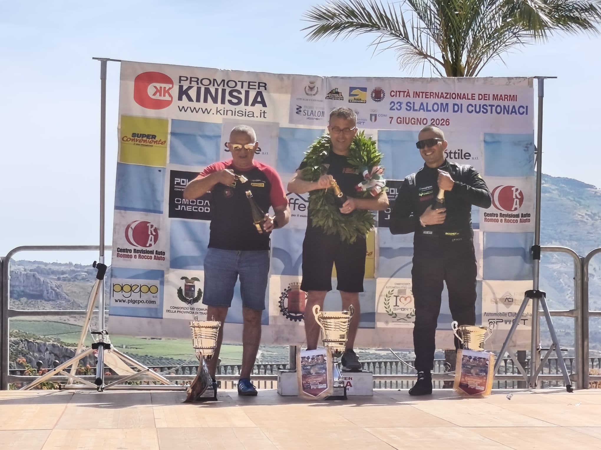 Giuseppe Virgilio conquista Custonaci nel 23° Slalom Automobilistico 