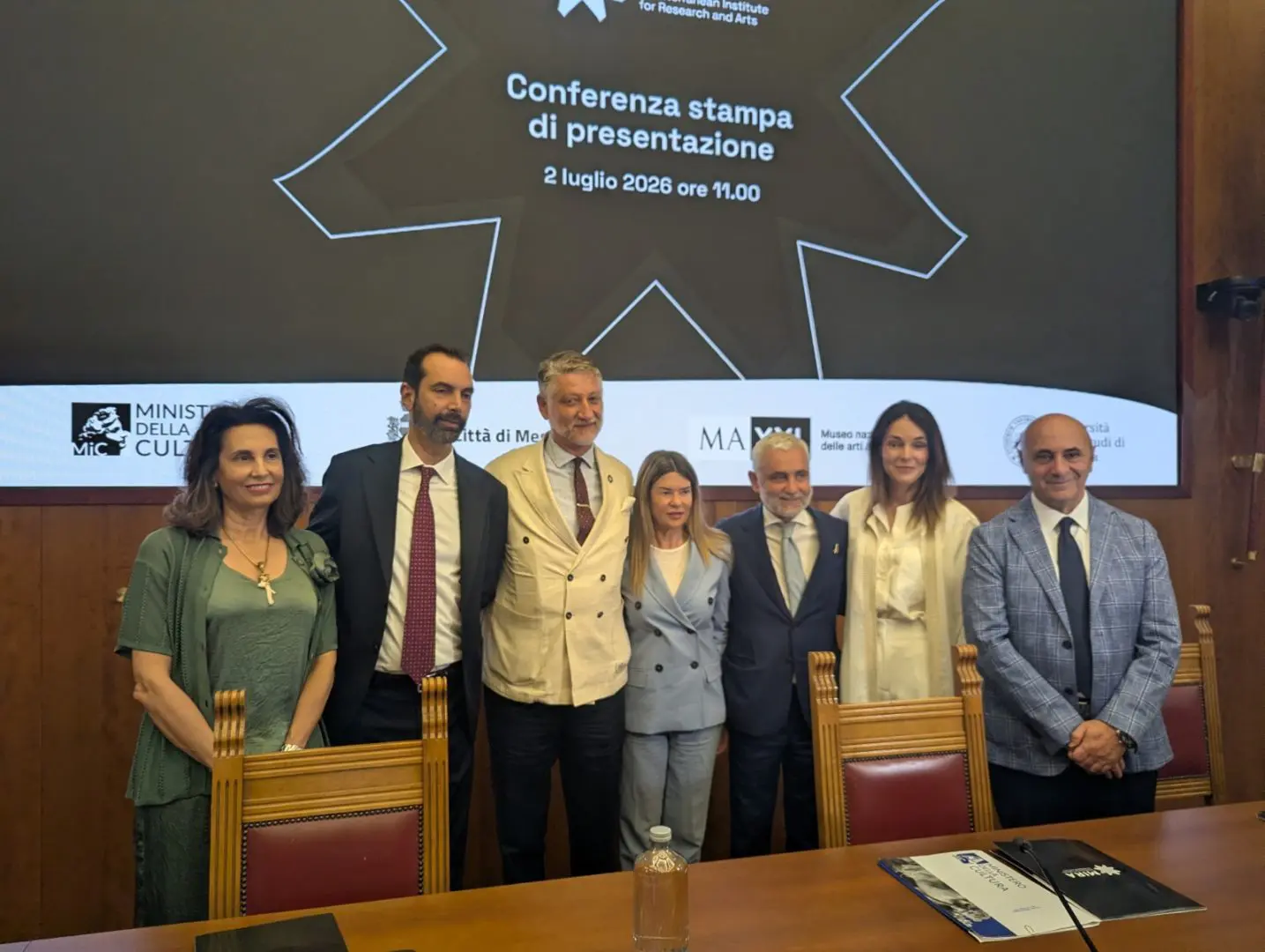 Presentato il MIRA a Messina, Giuli “Sicilia ponte culturale del Mediterraneo”