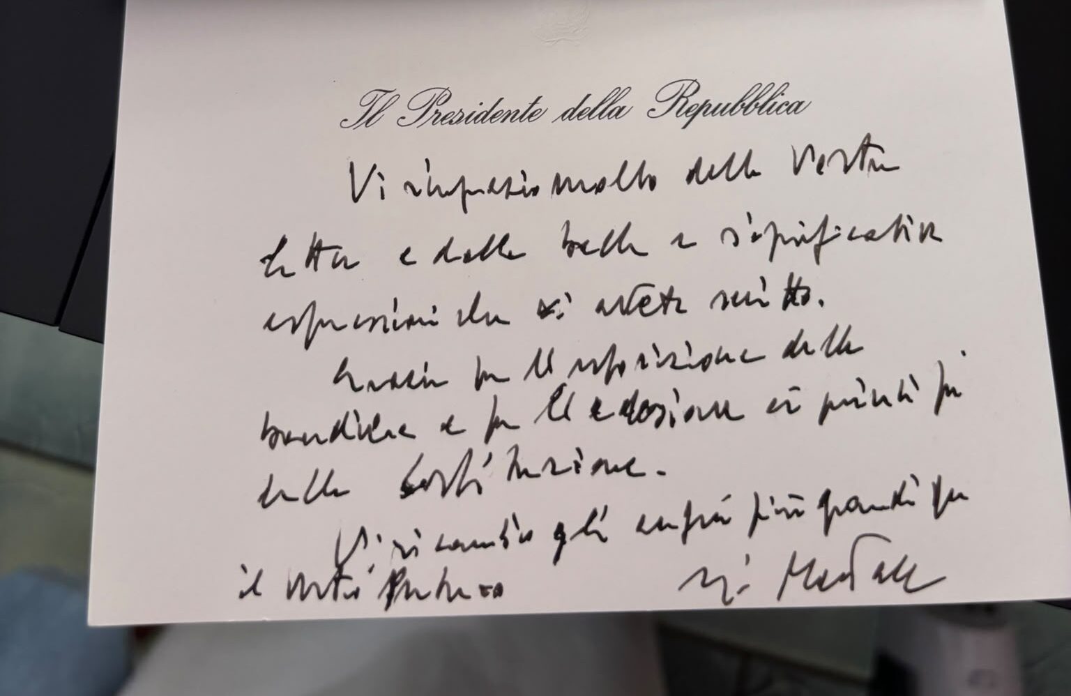 Mattarella ai migranti del SAI Marsala: “Grazie per l’adesione ai valori della Costituzione”