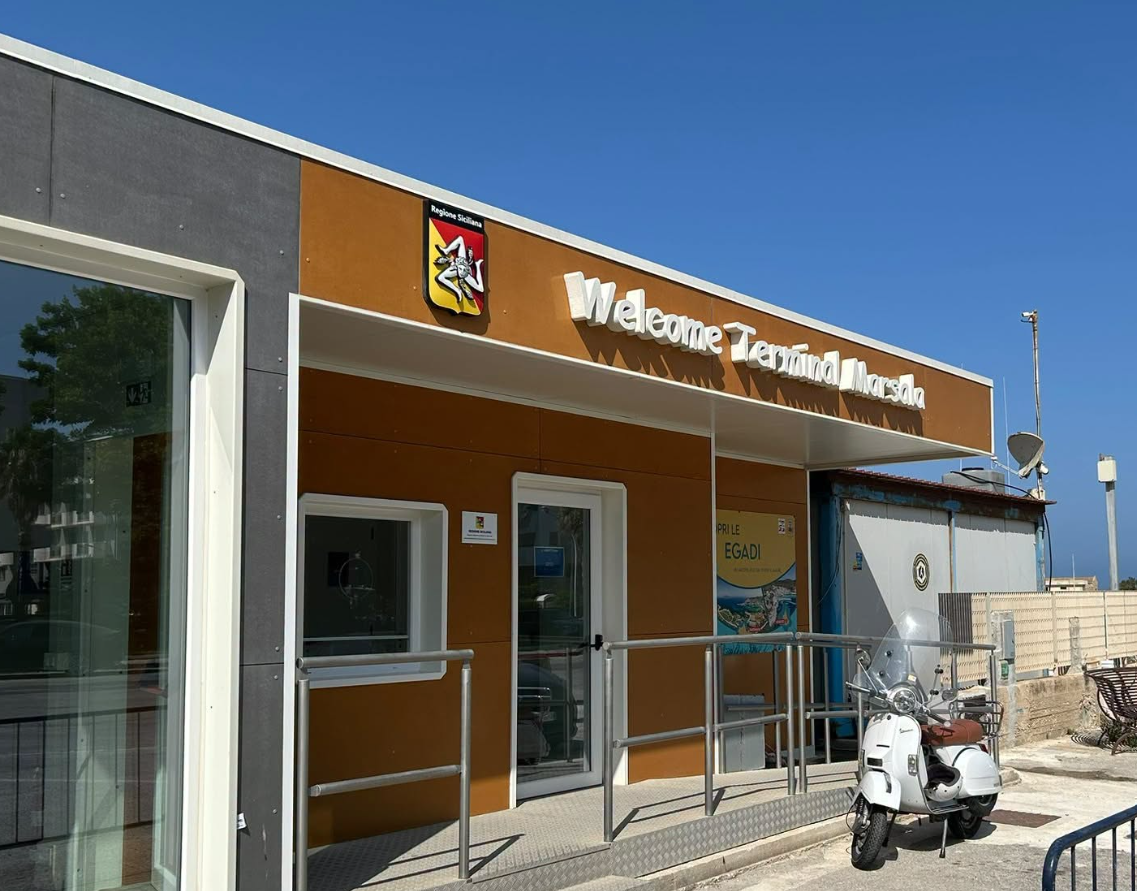 Marsala: da oggi operativo il Welcome Terminal