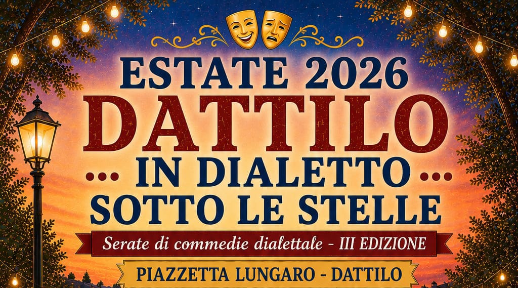 A Dattilo torna il teatro sotto le stelle, si inizia il 12 luglio￼