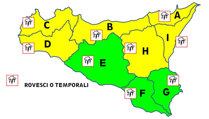 Meteo in Sicilia, il caldo concederà un tregua nel week end. Giovedì e venerdì possibili piogge