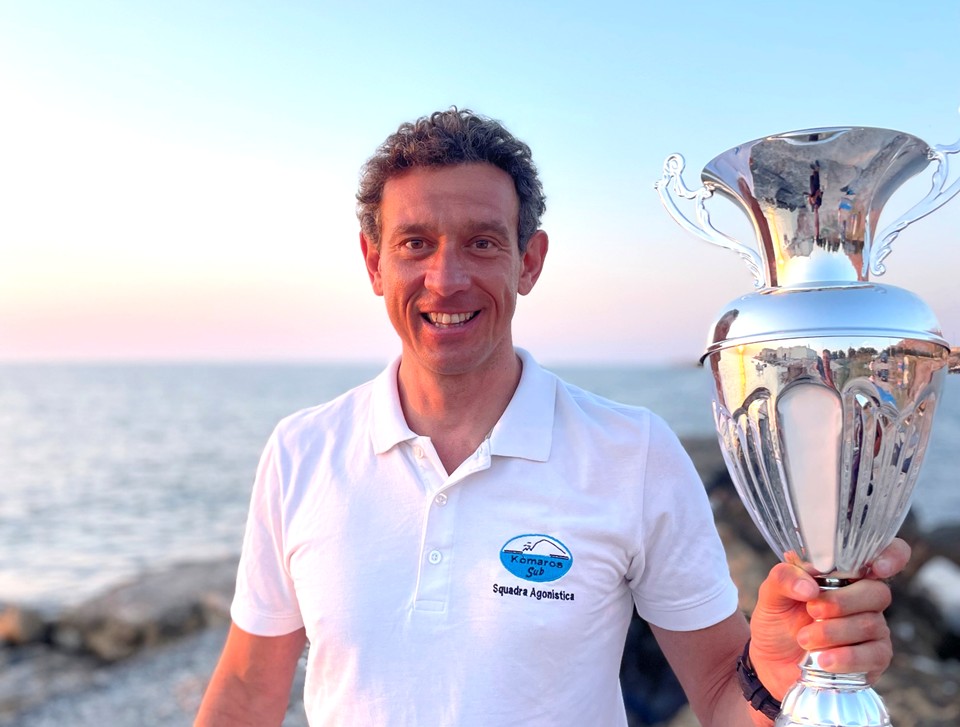 Mazara incorona Giacomo De Mola nuovo campione italiano di pesca in apnea