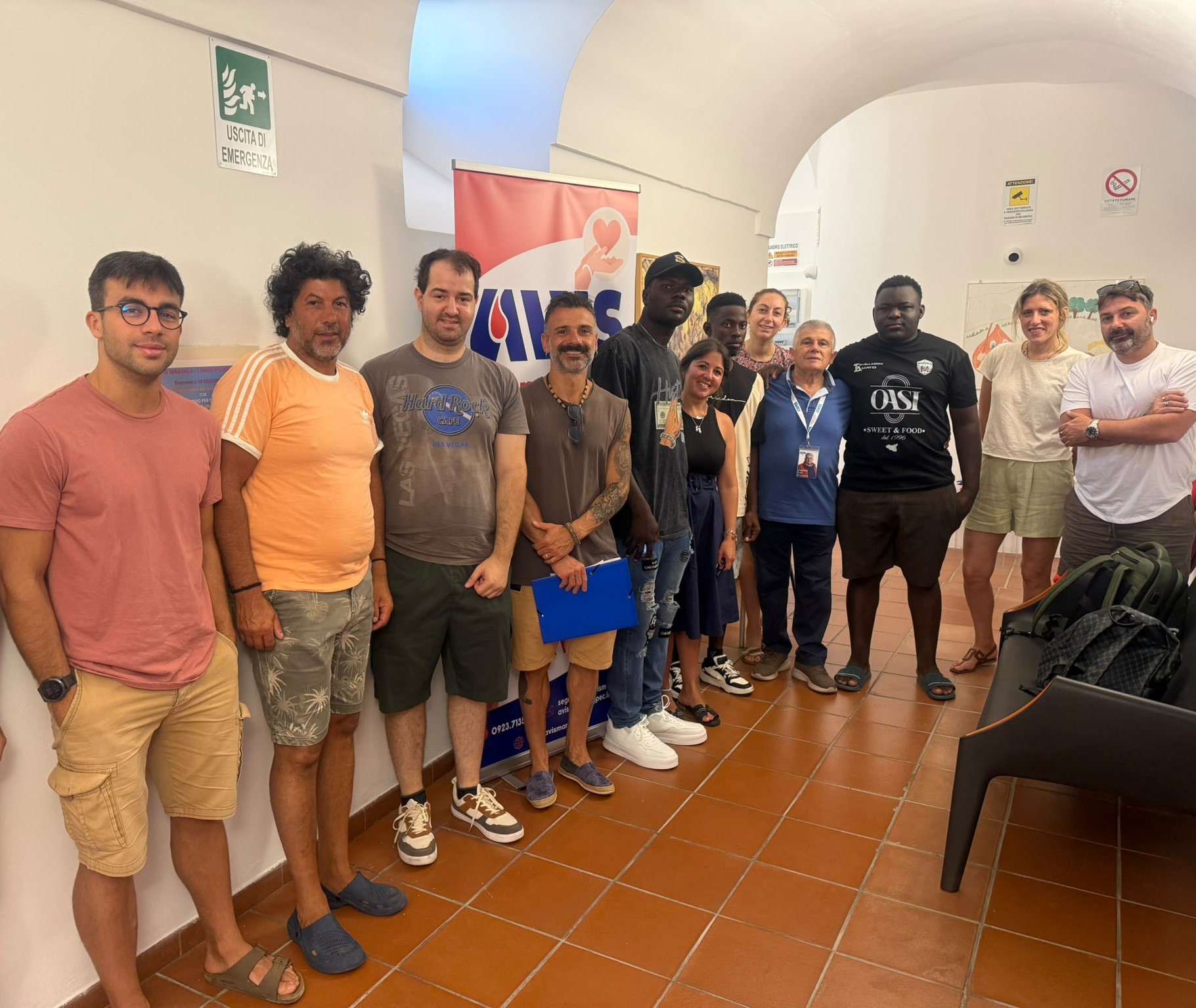 Nuovi donatori all’Avis di Marsala: si candidano otto ospiti della SAI Minori