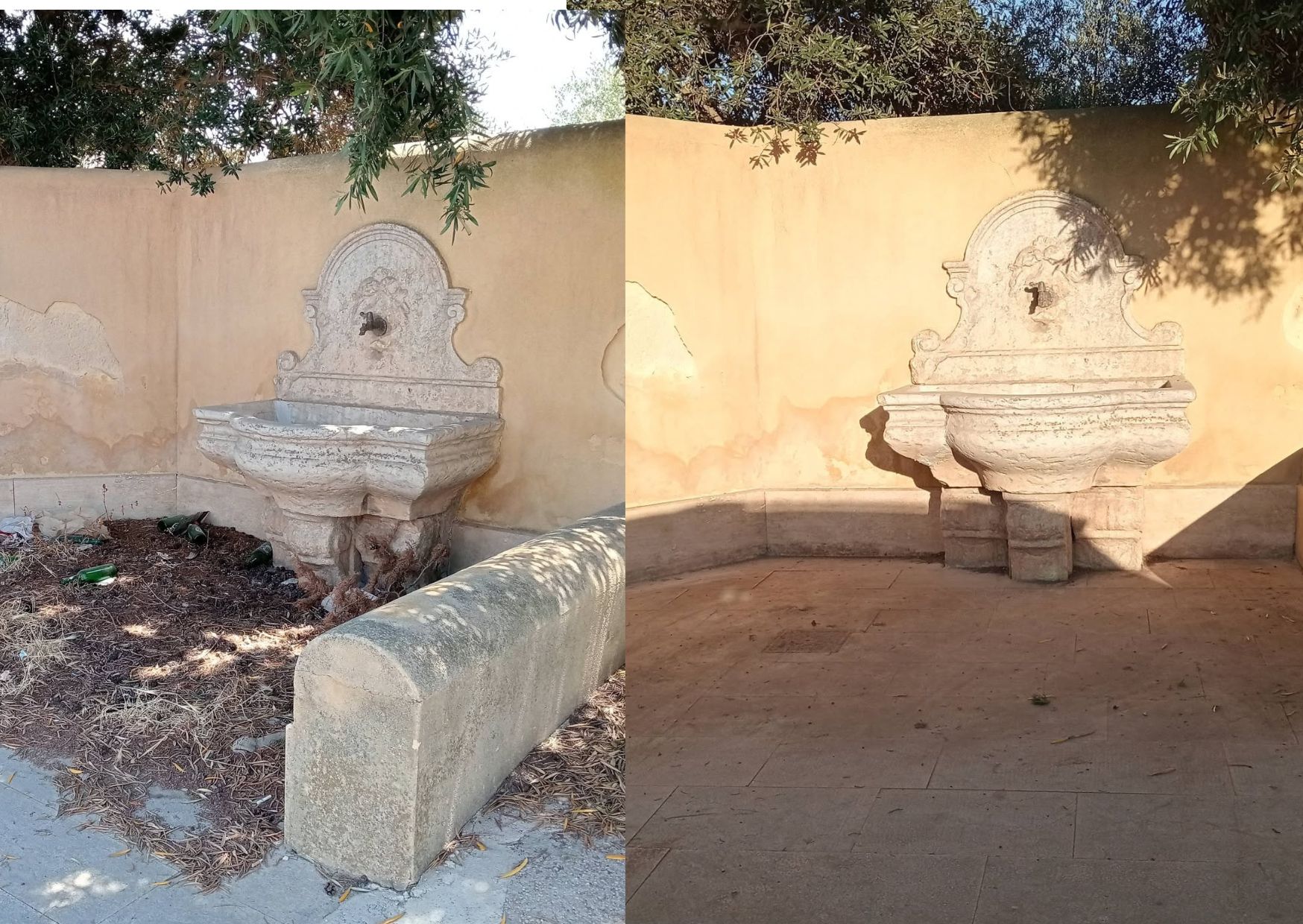 100 anni di Fontana di Leo, il luogo storico che viveva nel degrado ripulito in 48 ore