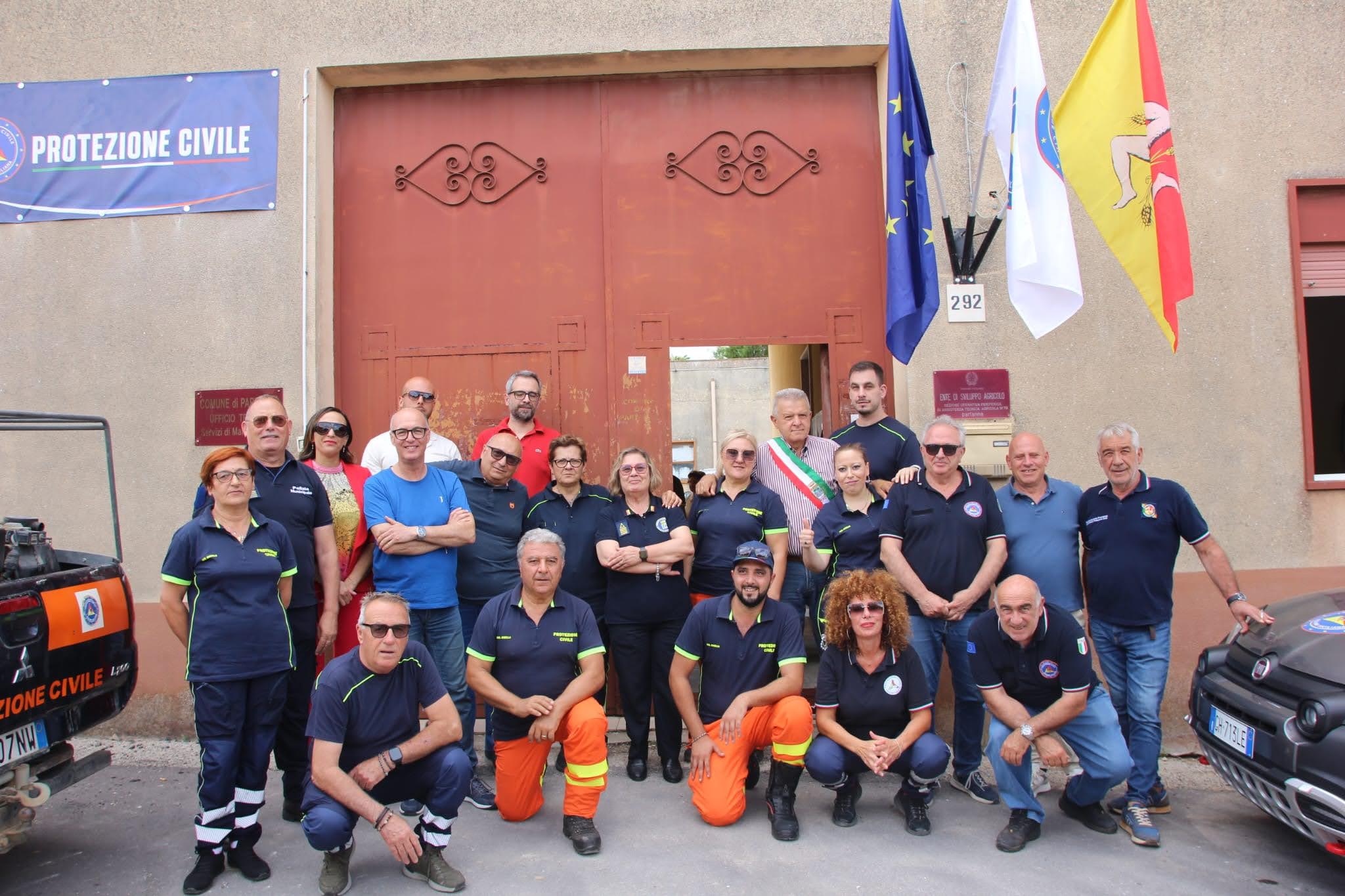 A Partanna inaugurata la sede del gruppo comunale di Protezione Civile
