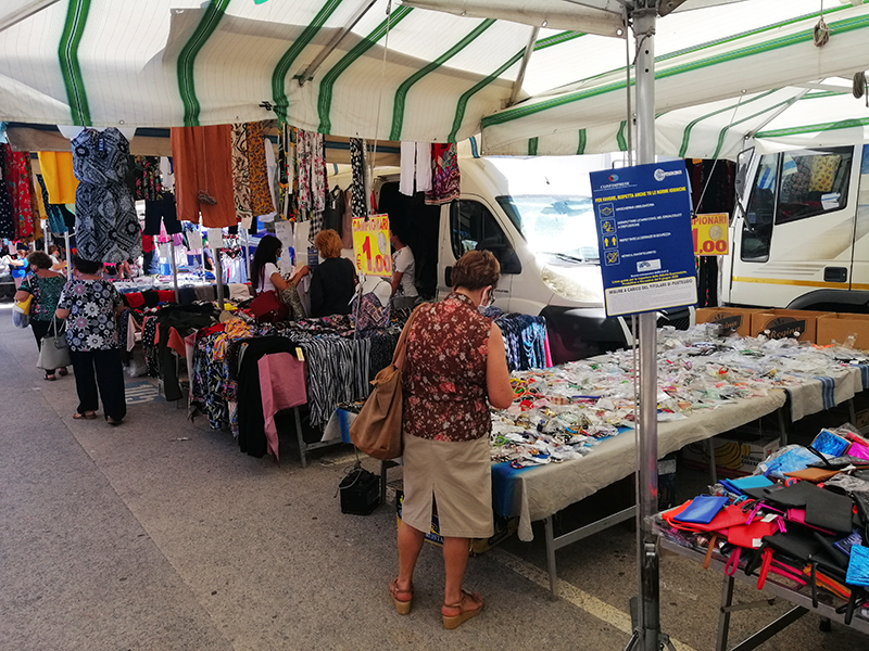 A Trapani il mercato del giovedì si posta a Fontanelle Sud