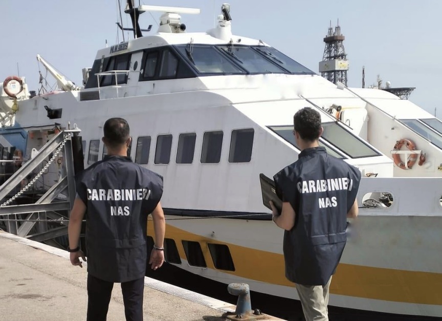 Sequestrati quintali di alimenti: controlli dei Nas nella ristorazione anche a  Pantelleria