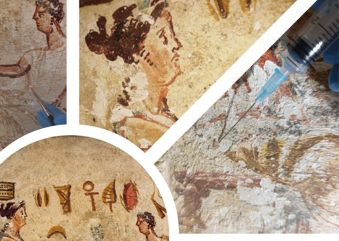 Al Museo Lilibeo restauro pubblico: riflettori su una rara edicola funeraria
