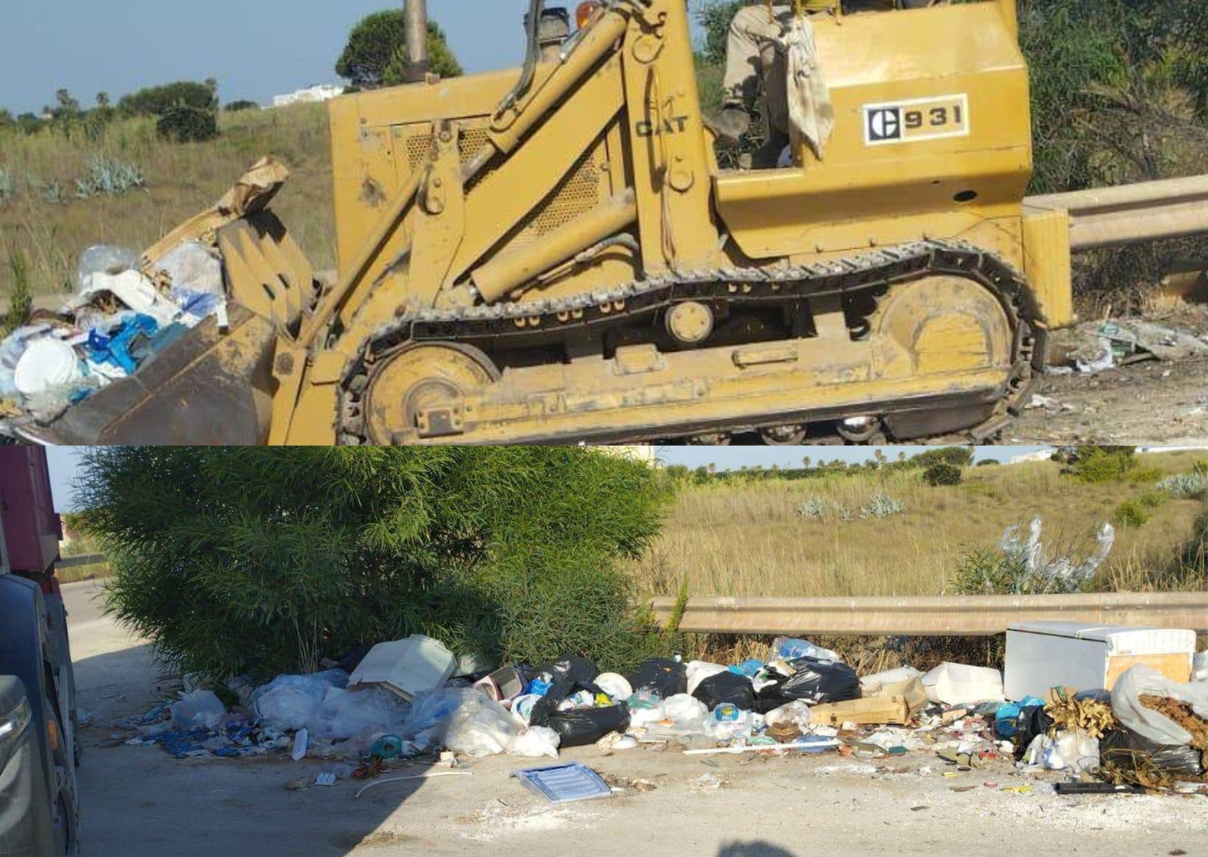 Campobello, bonificata da rifiuti un’area di Triscina: scattano le fototrappole