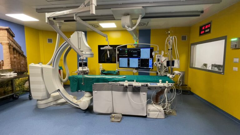 Ospedale di Castelvetrano: eseguito con successo intervento ad alto rischio coronarico