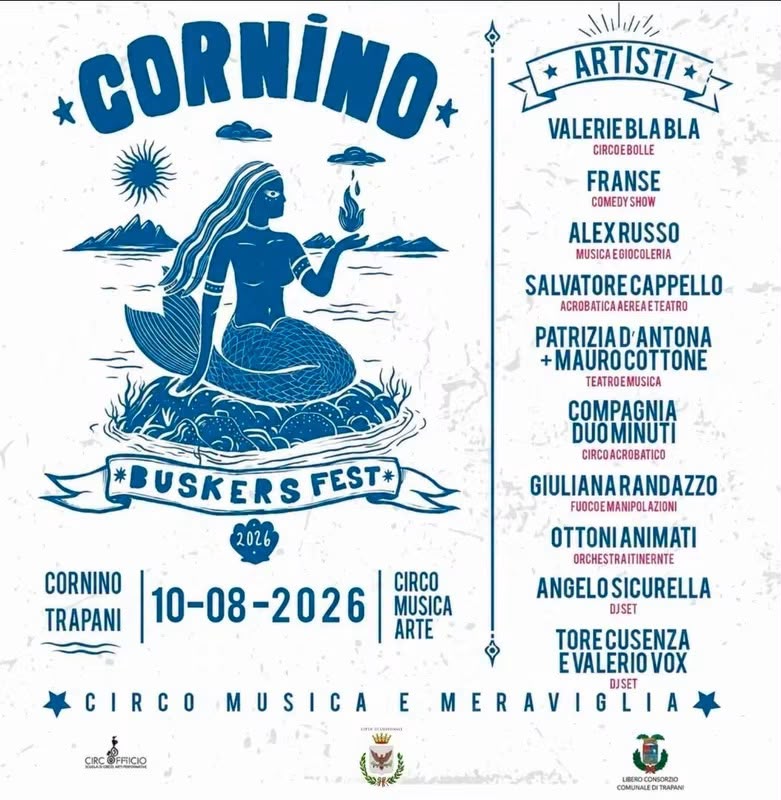 Custonaci, nasce il Cornino Buskers Fest. Evento il 10 agosto