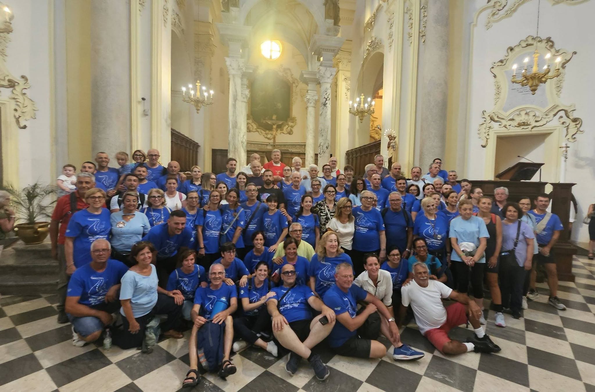 Trapani saluta i pellegrini in visita al Santuario dell’Annunziata