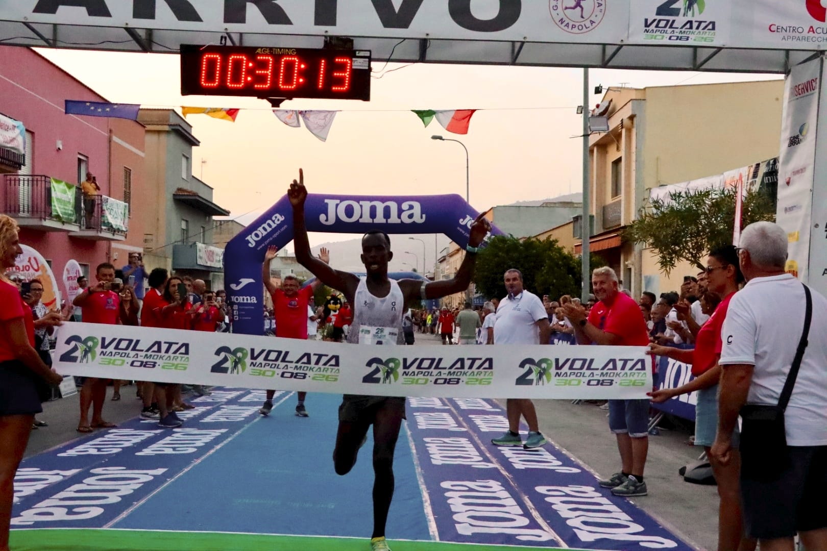Therence Bizoza vince la Volata Napola-Mokarta