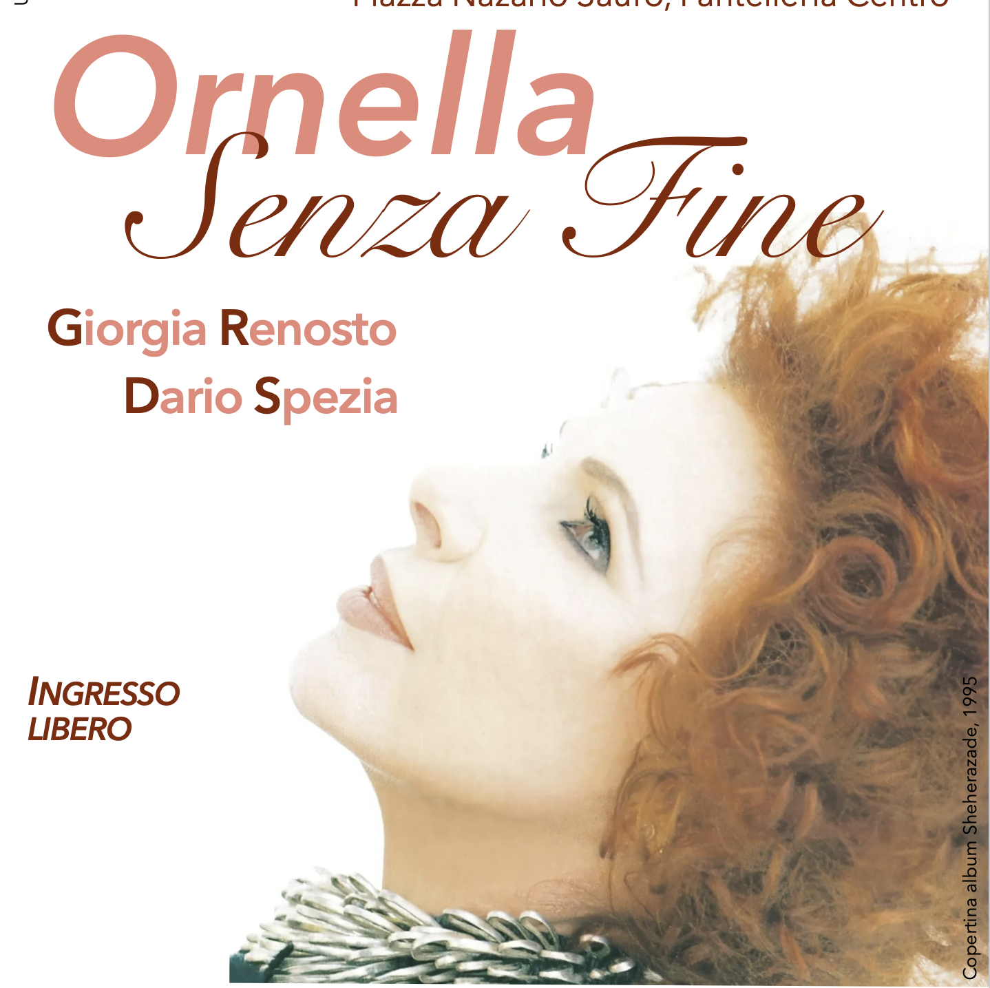 “Ornella Senza Fine”: a Pantelleria l’omaggio in musica alla Vanoni 